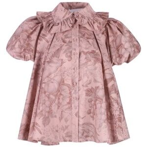 Selkie Blouse Autumn Toille Cream Puff Sleeves